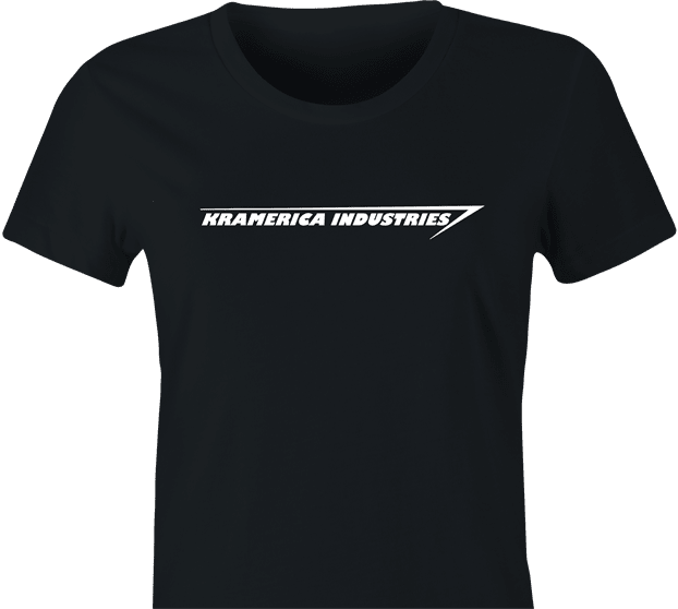 Funny Seinfeld Kramerica Industries Parody Women's Black
