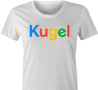 funny google jewish kugel women's white t-shirt