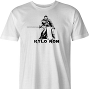 kylso ron swanson star wars ash grey t-shirt 