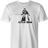 kylso ron swanson star wars ash grey t-shirt 