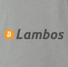 Funny BTC bitcoin lamborghini ash grey t-shirt