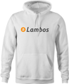 Funny BTC bitcoin lamborghiniwhite hoodie
