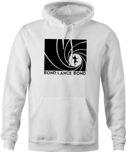 Funny James Bond Gay parody hoodie white 