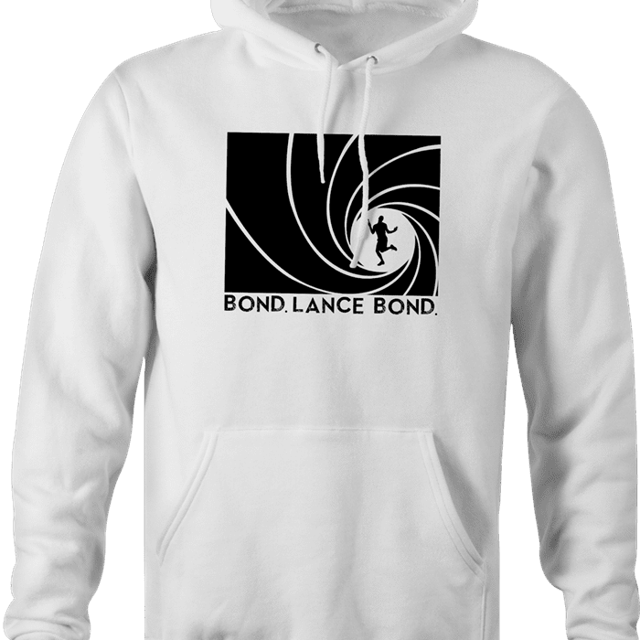 Funny James Bond Gay parody hoodie white 