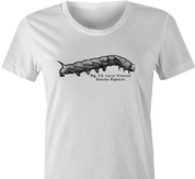 Funny Harvey Weinstein Maggot Parody white women's t-shirt