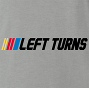 Funny nascar racing left turns only parody ash grey t-shirt