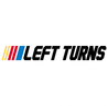 Funny nascar racing left turns only parody white tee