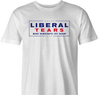 Liberal tears funny republican t-shirt men's white 