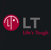 funny Lifes Tough LG Brand Parody t-shirt black
