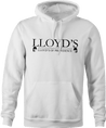 Funny Dumb And Dumber Insurance Tee - Lloyd's Of Providence White Hoodie
