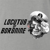 ernest borgnine star trek ash grey t-shirt