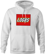 Funny Logos - Funny Jordan Peterson Inspired White Hoodie