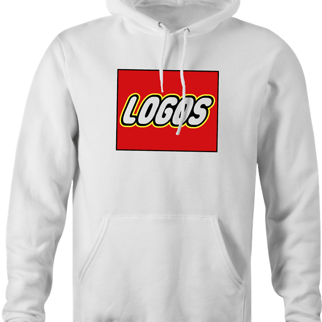 Funny Logos - Funny Jordan Peterson Inspired White Hoodie