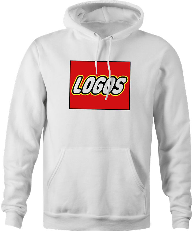 Funny Logos - Funny Jordan Peterson Inspired White Hoodie