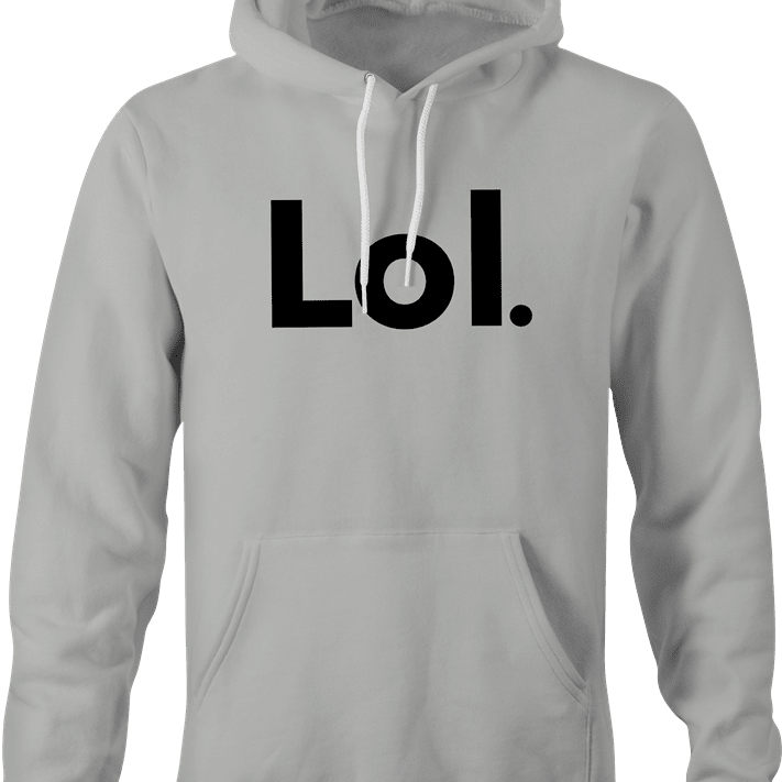 Funny Lol AOL Mashup  Parody T-Shirt Ash Grey Hoodie