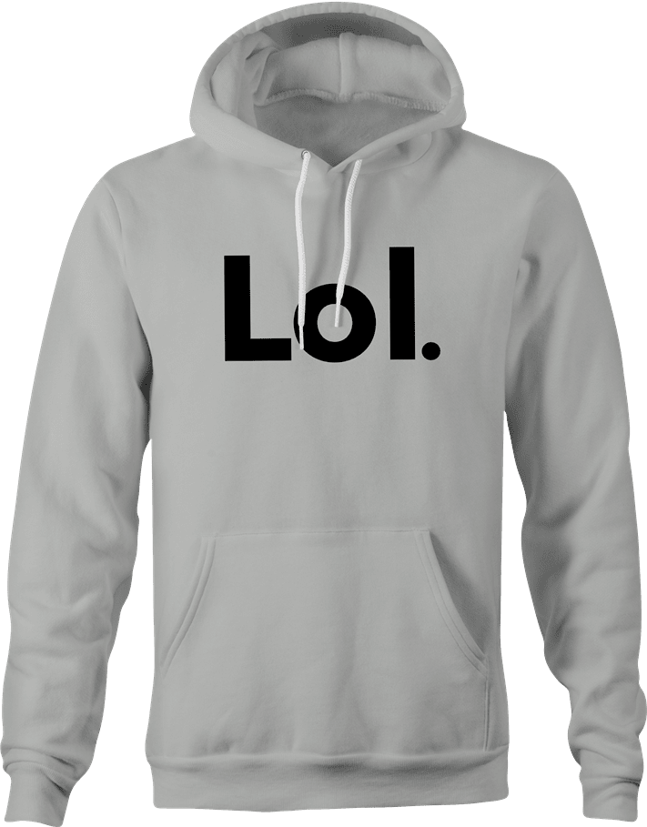 Funny Lol AOL Mashup  Parody T-Shirt Ash Grey Hoodie