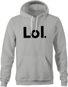 Funny Lol AOL Mashup  Parody T-Shirt Ash Grey Hoodie