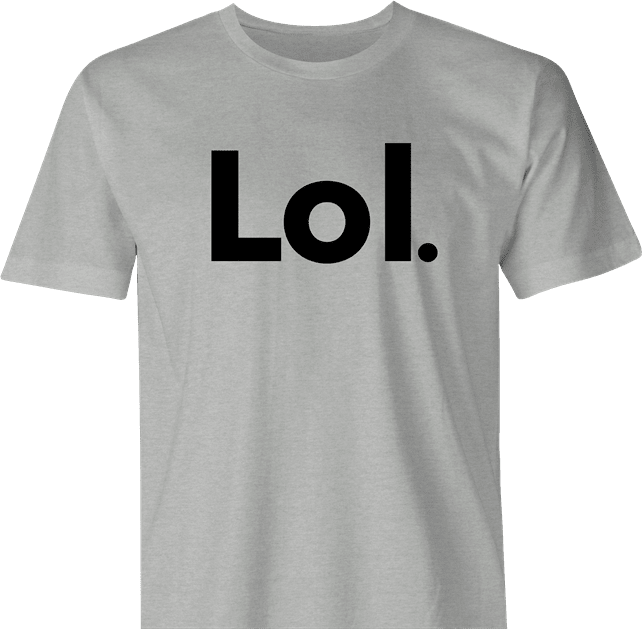 Funny Lol AOL Mashup  Parody Men's T-Shirt