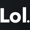 Funny Lol AOL Mashup  Parody Black T-Shirt
