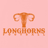 Funny texas longhorns suck fallopian tube parody pink t-shirt