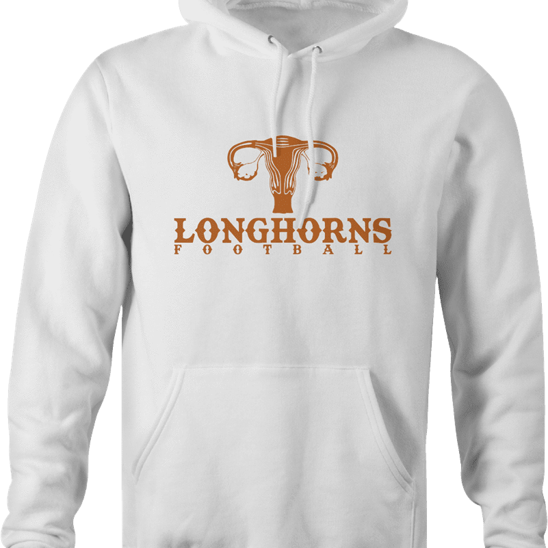 Funny texas longhorns suck fallopian tube parody hoodie