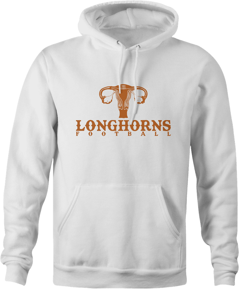 Funny texas longhorns suck fallopian tube parody hoodie