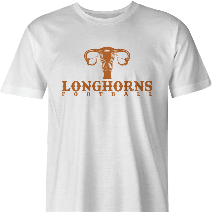 Funny texas longhorns suck fallopian tube parody men's t-shirt