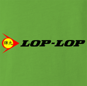 funny Pai-Gow Poker Parody | Lop Lop lime green t-shirt