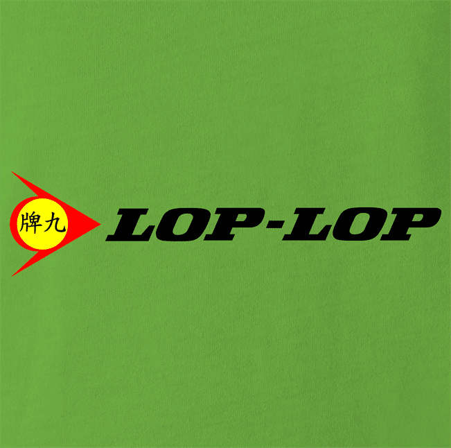 funny Pai-Gow Poker Parody | Lop Lop lime green t-shirt