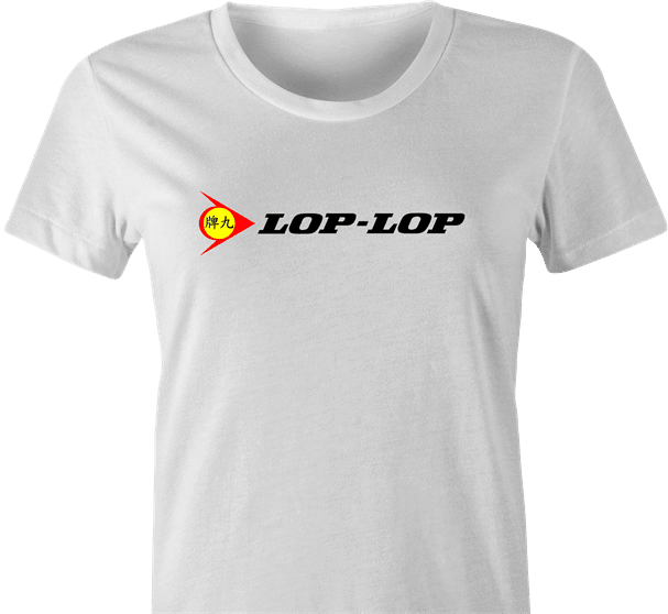 funny Pai-Gow Poker Parody | Lop Lop white women's t-shirt