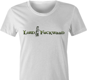 shrek lord farquaad fu*kwad women's t-shirt white