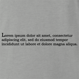 Lorem Ipsum