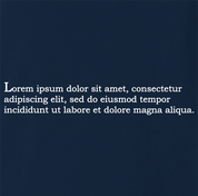 funny lorem ipsum t-shirt men's navy blue