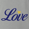 Funny I Love You Dove Valentine's Day Mashup Parody ash grey t-shirt