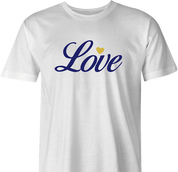 Funny I Love You Dove Valentine's Day Mashup Parody White Men's T-Shirt
