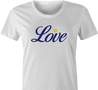 Funny I Love You Dove Valentine's Day Mashup Parody white women's t-shirt
