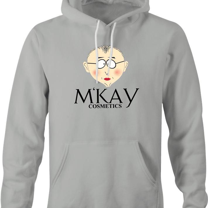 Funny South Park Mr. Mackey M'Kay Cosmetics Parody Mashup T-Shirt Ash Grey Hoodie