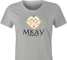 Funny South Park Mr. Mackey M'Kay Cosmetics Parody Mashup T-Shirt Women's Ash Grey