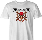 trump megadeth heavy metal MAGA Magadeath men's ash t-shirt 