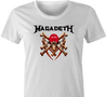 trump megadeth heavy metal MAGA Magadeath women's ash t-shirt 