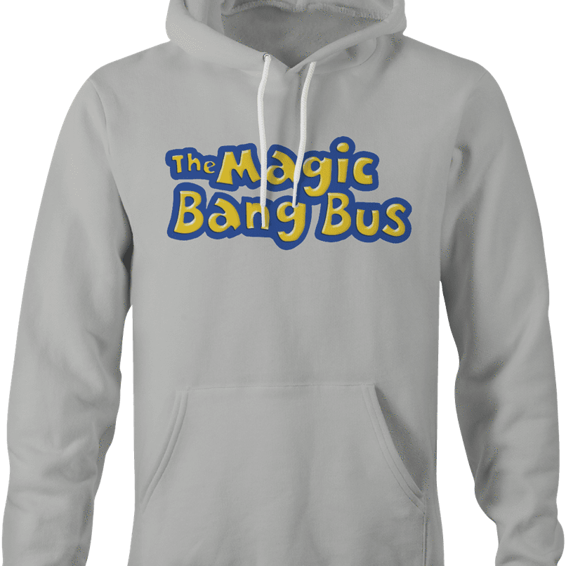 Funny magic bang bus mrs frizzle parody hoodie