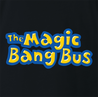 Funny magic bang bus mrs frizzle parody black t-shirt