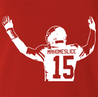 funny Kansas City Chiefs MVP Champion Patrick Mahomes Parody | Mahomeslice red t-shirt