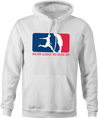 funny Major League Roshambo t-shirt white men's hoodie