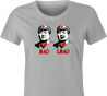 Funny Mao Zedong LMAO Parody T-Shirt Women's Ash Grey