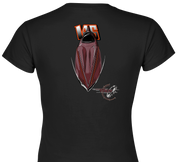 The Offical Rad Rides by Troy | Mariani Streamliner Salt Flats Race Car | Women's Black T-Shirt | Cool Cars