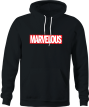 funny Marvel Comic Books Movie - Marvelous Mashup black hoodie