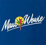 funny weed maui wowie strain royal blue t-shirt 