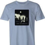 funny the exorcist mexican parody light blue men's t-shirt 