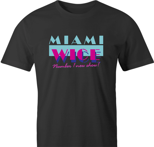 funny Eurotrip - Miami Wice Number 1 New Show On TV men's t-shirt